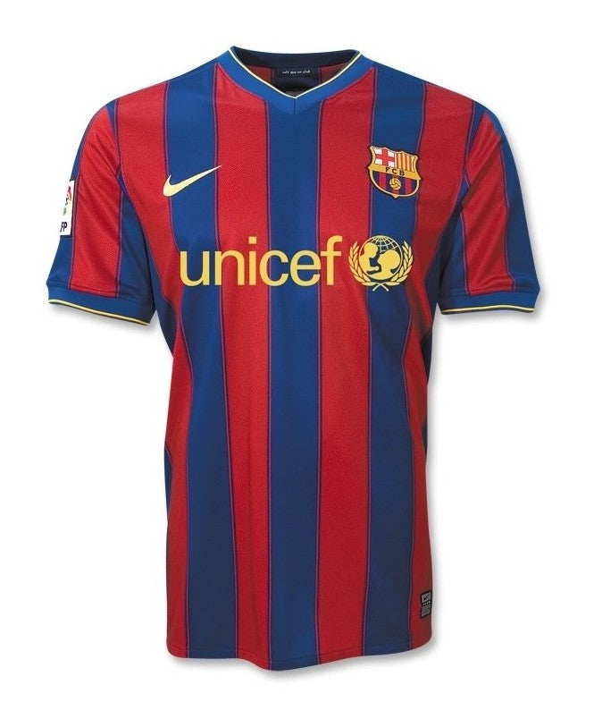 Camisa Barcelona I 09/10 - Versão - Retrô