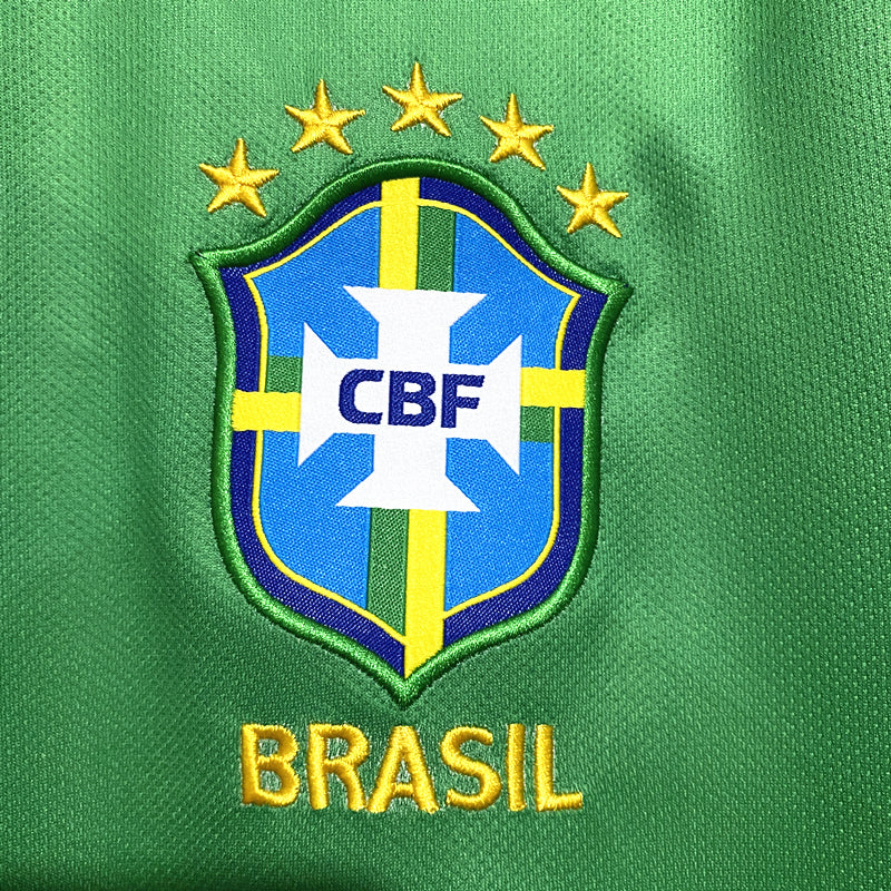 Camisa Brasil Pré Jogo 20/21 - Versão - Retrô