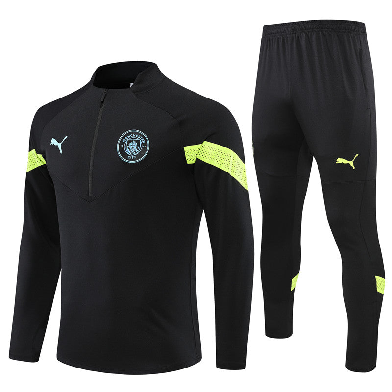 Conjunto Manchester City 22/23 - Versão - Agasalho