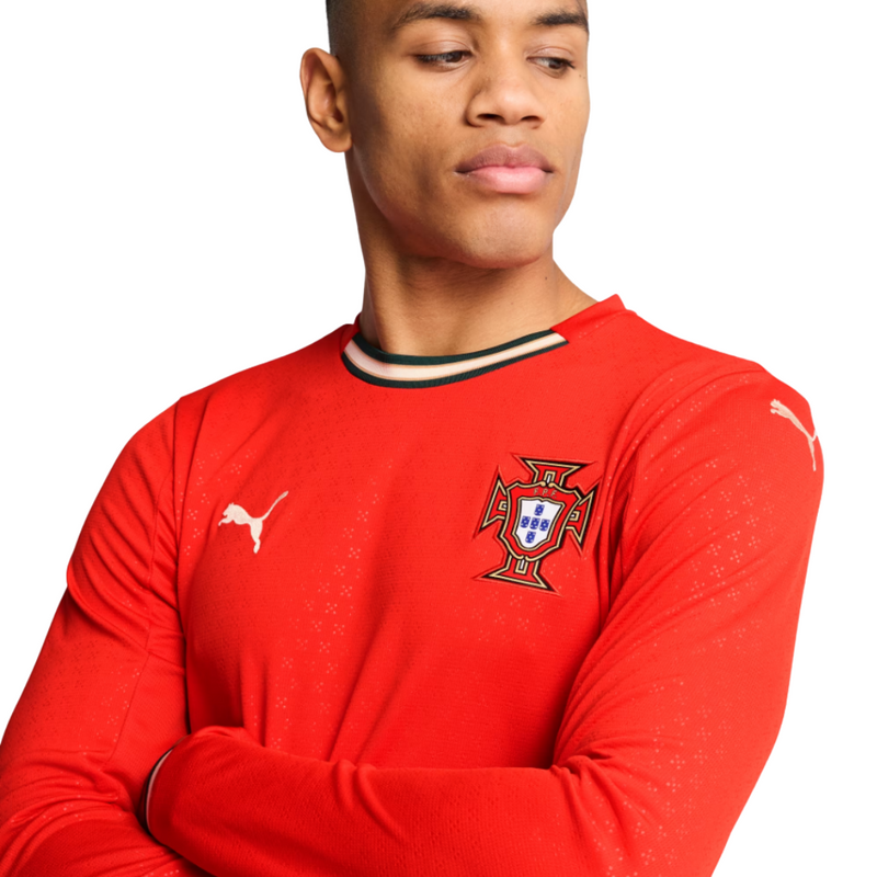 Camisa Portugal I 25/26 - Versão - Manga Longa