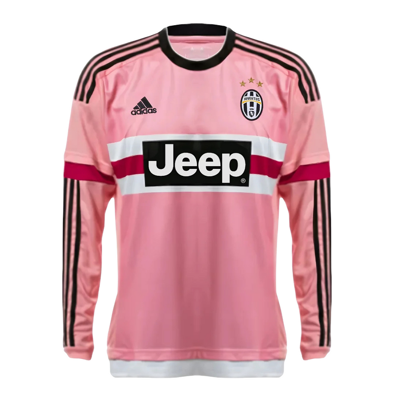 Camisa Juventus II 15/16 - Versão - Retrô - Manga Longa