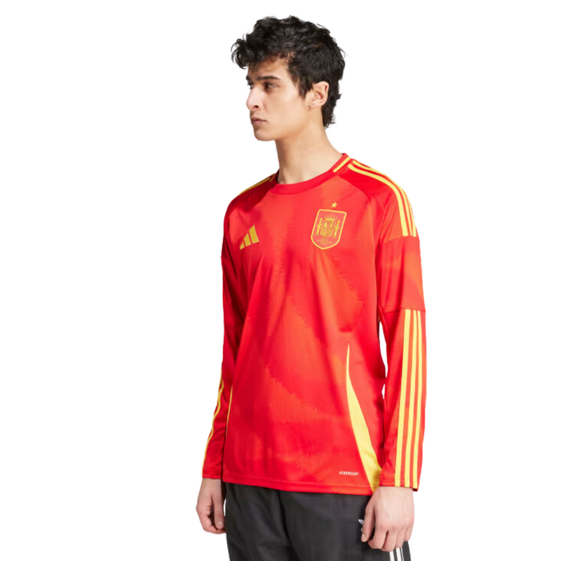 Camisa Espanha I 24/25 - Versão - Manga Longa