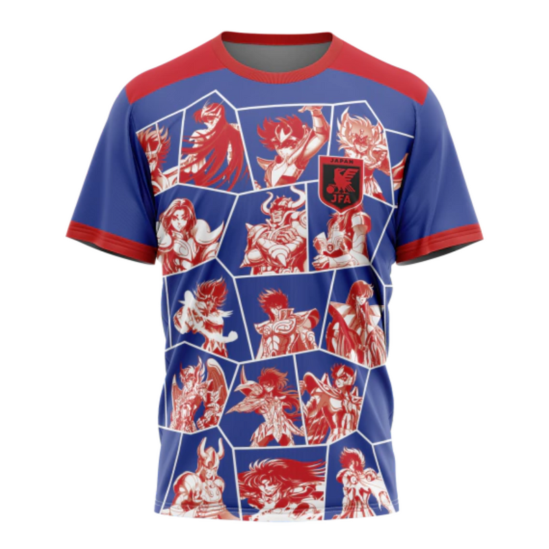 Camisa Japão Edição Especial Cavaleiros do Zodíaco 23/24 - Versão - Torcedor