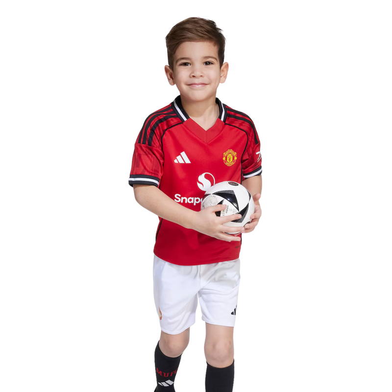 Conjunto Manchester United I 25/26 - Versão - Infantil