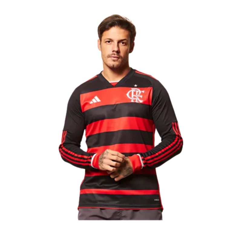 Camisa Flamengo I 24/25 - Versão - Manga Longa