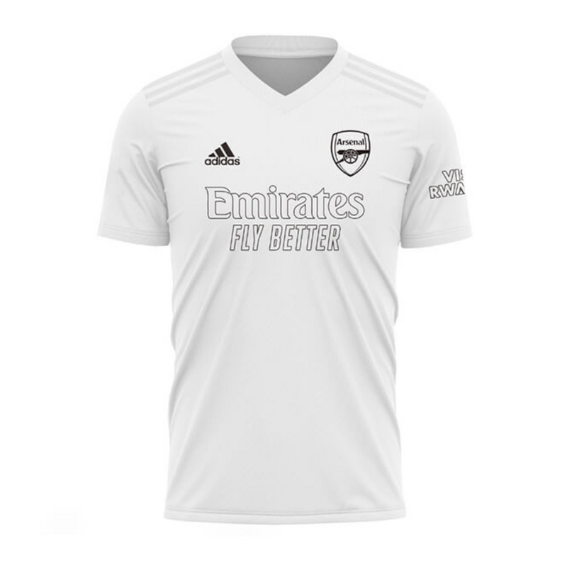 Camisa Arsenal Edição Especial Whiteout 23/24 - Versão - Torcedor