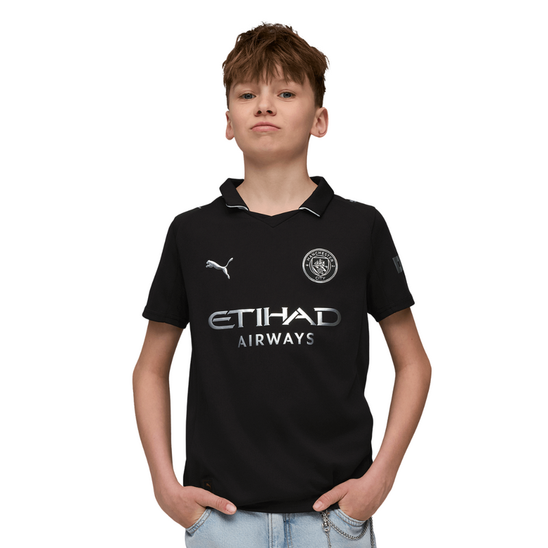 Conjunto Manchester City II 25/26 - Versão - Infantil