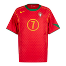 Camisa Portugal I 04/05 FIGO N°7 Versão - Retrô