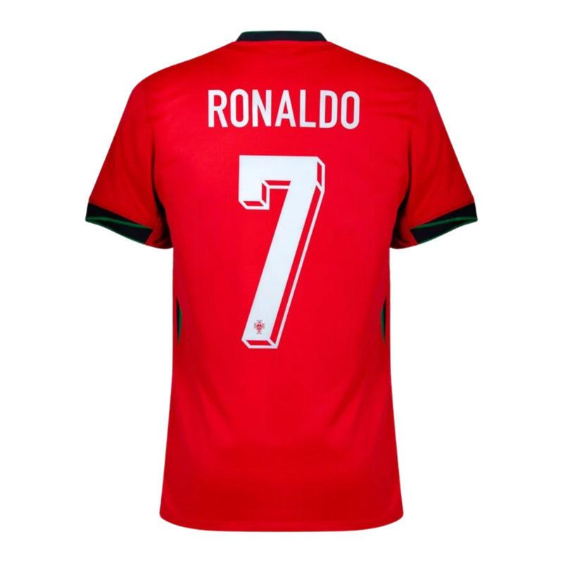 Camisa Portugal I 24/25 RONALDO N°7 - Versão - Torcedor