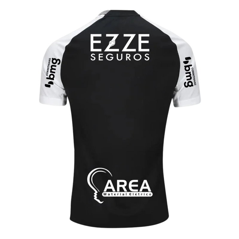 Camisa Corinthians II 25/26 + Patrocínios - Versão - Torcedor