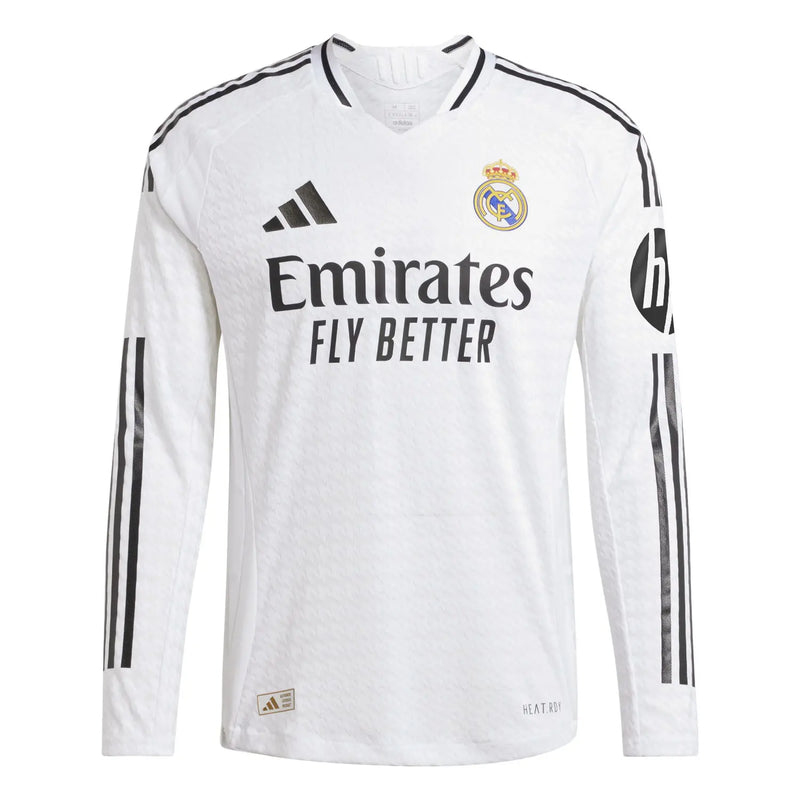 Camisa Real Madrid I 24/25 - Versão Player - Manga Longa