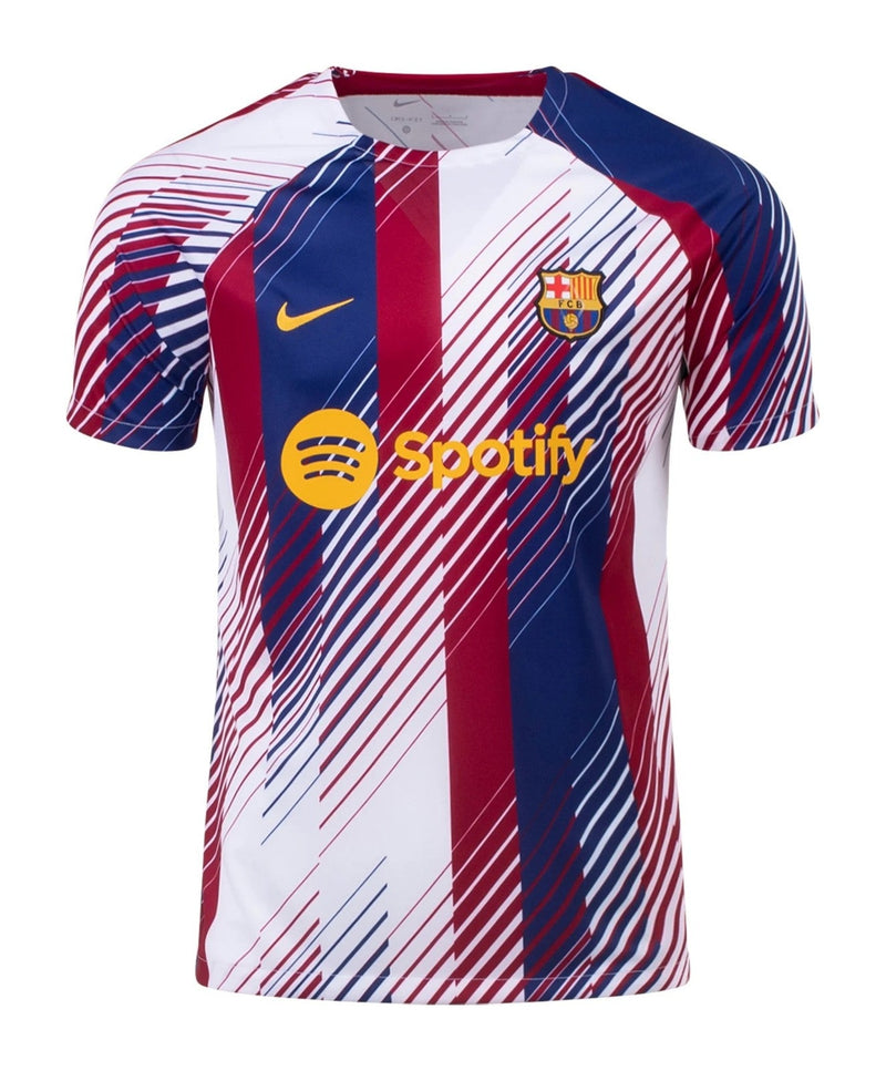 Camisa Barcelona Pré Jogo 23/24 - Versão - Torcedor