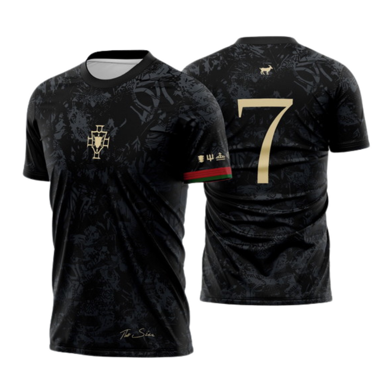 Camisa Portugal Edição Especial The Sui Ronaldo N°7 23/24 - Versão - Jogador