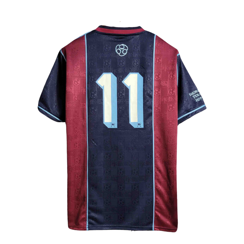 Camisa West Ham Edição Especial Aron Maiden N°9 11/12 - Versão - Retrô