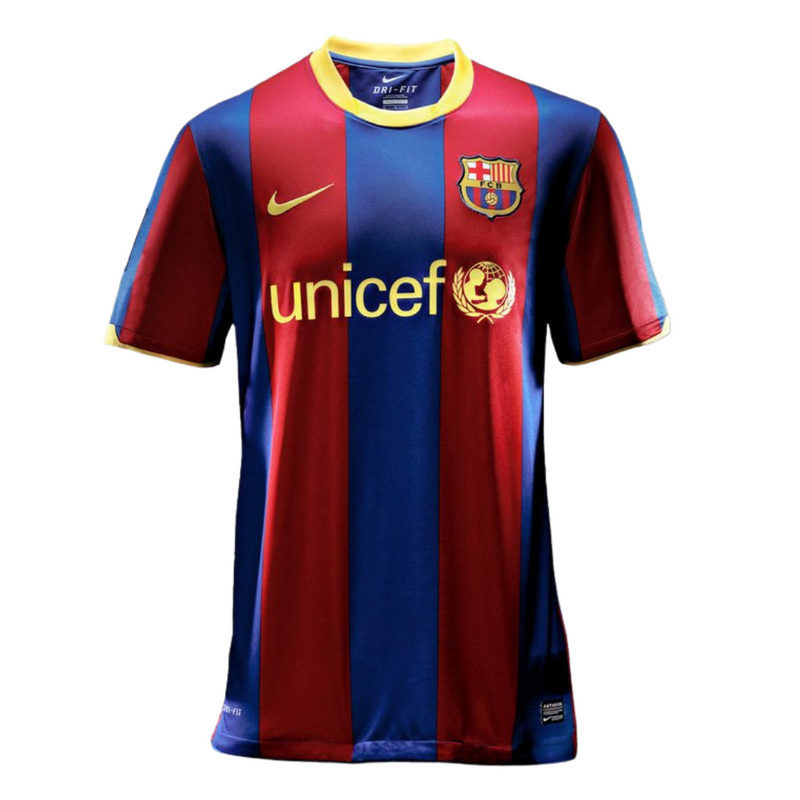 Camisa Barcelona I 10/11 - Versão - Retrô