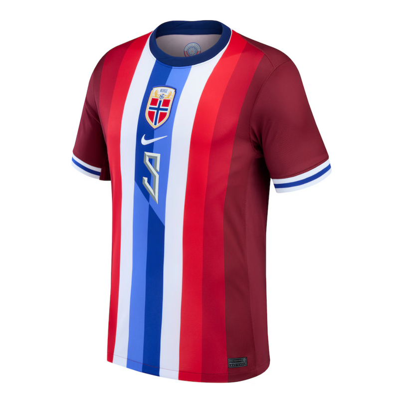 Camisa Noruega I 24/25 HAALAND N°9 - Versão - Torcedor