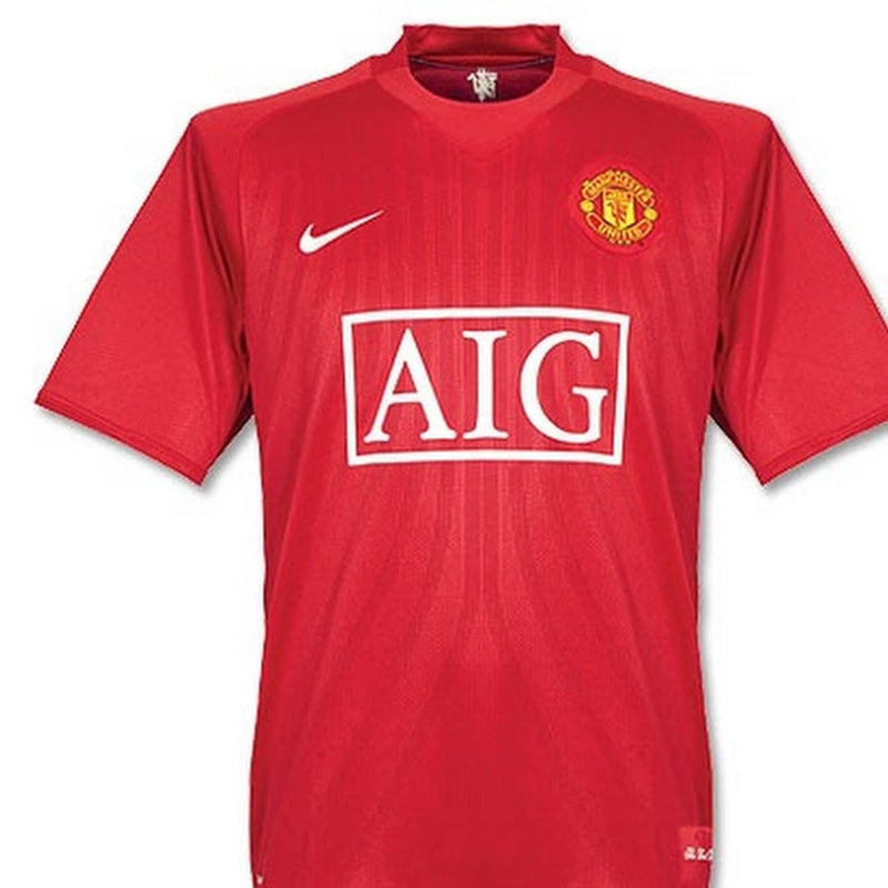 Camisa Manchester United I 07/08 - Versão - Retrô